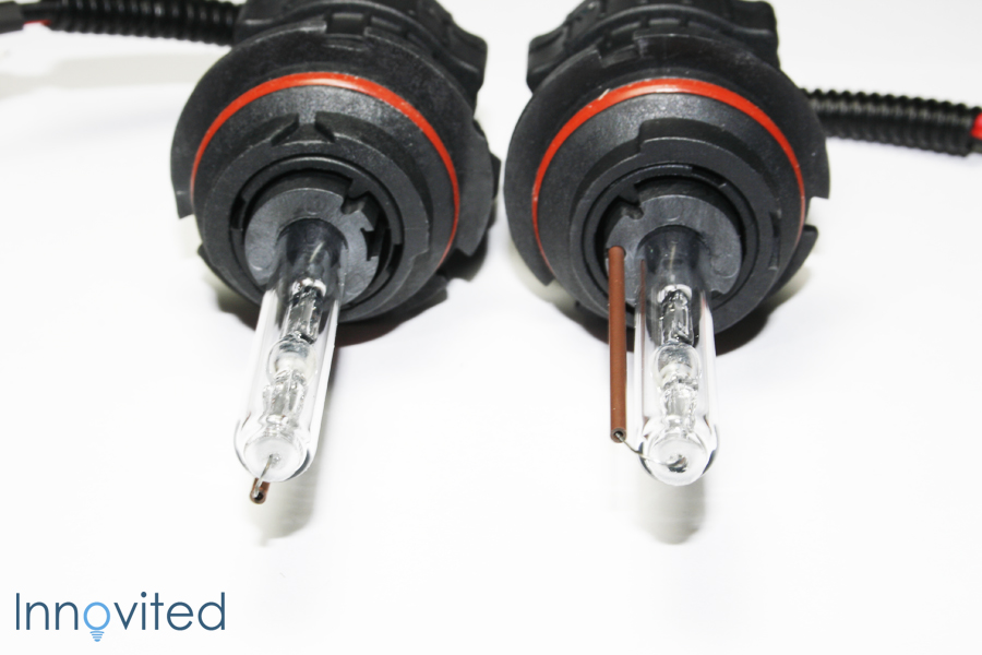 Innovited 55W HID 9004 9007 8000K Bi xenon Hi/Lo Replacement Bulbs With